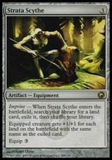 Strata Scythe SP Scars of Mirrodin MTG Magic The Gathering Artifact English Card