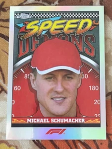 2023 Topps Chrome Formula 1 #SD-MS Michael Schumacher Speed Demons - Picture 1 of 2