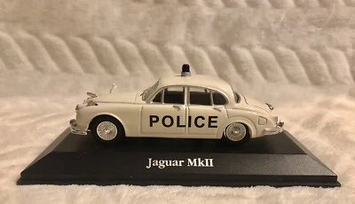 JAGUAR MK2 MKII MODEL POLICE CAR BEDFORDSHIRE 1:43 SCALE CORGI VANGUARDS ATLAS - Image 1 of 4