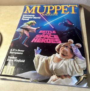 Revista Muppet rara de colección Batalla de héroes espaciales Star Wars verano 1983 - Imagen 1 de 5