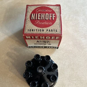 NORS Desoto 1952-55 V8, Hudson 1955-56 V8 Niehoff AL-63 Distributor Cap - Picture 1 of 10