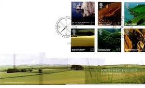 GB - PORTADA PRIMER DÍA - FDC - COMMEMS - 2005 - SUROESTE DE INGLATERRA - U/A Pmk Lizard - Imagen 1 de 1