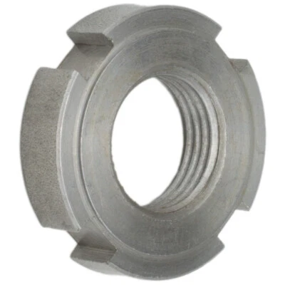 Nutmutter mit Feingewinde DIN 1804, Edelstahl A2 / M14x1,5 bis M50x1,5 - Bild 1 von 3