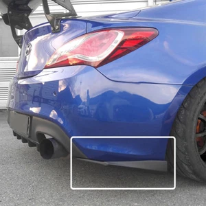 Nuevo M&S ABS negro mate ala trasera 2 piezas para Hyundai Genesis Coupe 13-16 - Imagen 1 de 8