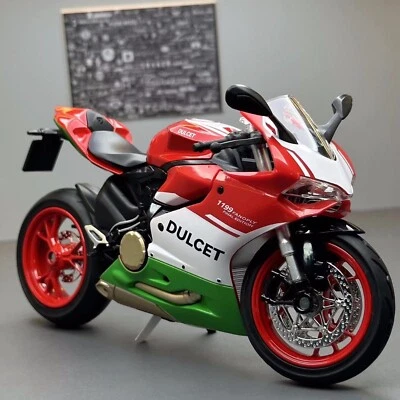 Ducati 1199 сплава мотоцикла модель красный 1:12 - Изображение 1 из 4