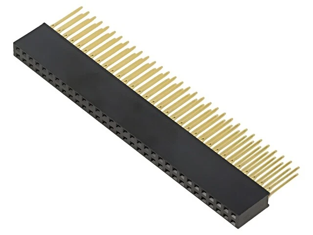 M20-6153205 Female Jack Female 2.54mm PIN: 64THT to PCB Gold Plated HARWIN - Image 1 of 1