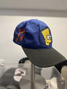 Vintage American Needle 1994 The Simpsons Baseball Hat Bart Simpson Rare 30yo - Picture 1 of 19