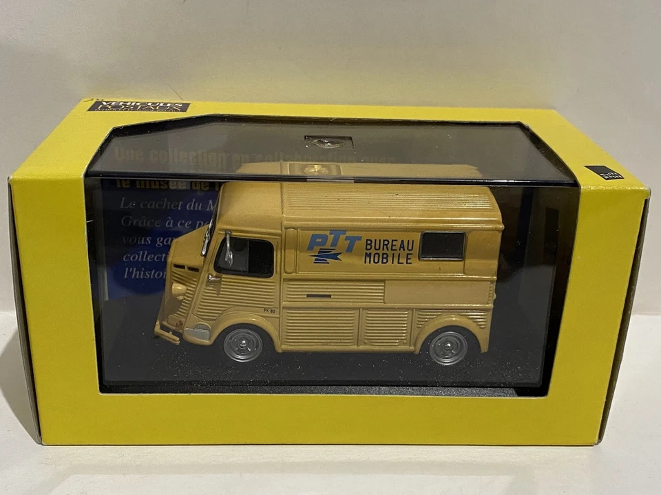 ATLAS Citroen HY bureau mobile 1964 POSTES 1:43 furgone Diecast - Immagine 1 di 1