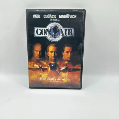 Con Air DVD Widescreen Edition R Nicolas Cage John Cusack John Malkovich - Image 1 of 3