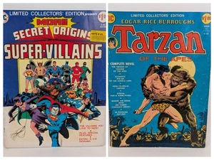 DC Comics 70er Jahre Limited Collector's Editions C-45 Super-Villains & C-22 Tarzan - Bild 1 von 21