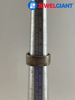 STERLING SILVER SKULL BIKER RING SIZE 10.50 23.2G #FP861 - Image 1 of 4