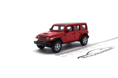 Jeep Wrangler - rot (ab 2017) - 1:87 - MicroCity (87MC000011)