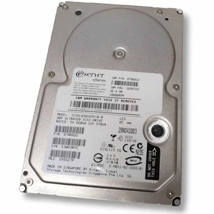 HITACHI HDD Hard Disk SCSI 36.4GB 80PIN 3,5 " Server 15K RPM - Picture 1 of 2