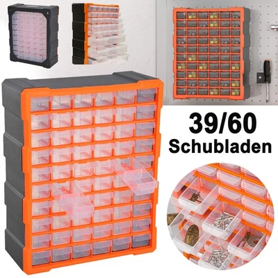 Sortierboxen Kleinteilemagazin Sortimentskasten Werkzeug Kleinteile Organizer - Bild 1 von 4