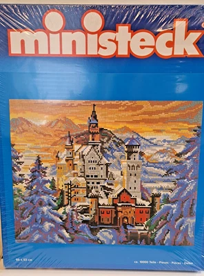Rare Ministeck CASTLE Pixel Mosaic Puzzle 10,000 pcs Factory sealed - Image 1 of 4