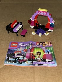 2012 Lego Friends Andrea&rsquo;s Stage #3932 Parts & Pieces Lot W/ Manual