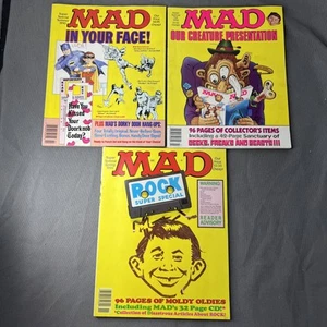 Mad Magazine Lot of 3 Super Special 1990s Vintage Comedy - Picture 1 of 3