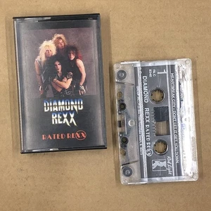DIAMOND REXX Cassette Tape 90s Metal Glam RATED REXX NASTI HABITS - Bild 1 von 6