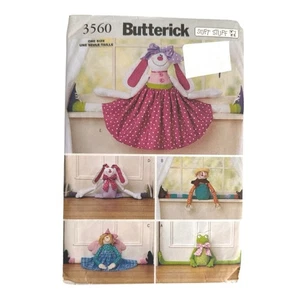 Butterick Sewing Pattern 3560 Vintage Draft Stoppers Various Uncut - Picture 1 of 4