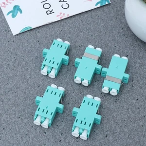10 Pcs Glasfaser-Flanschadapter Glasfaseranschluss Stecker Für Glasfaserkabel - Afbeelding 1 van 12