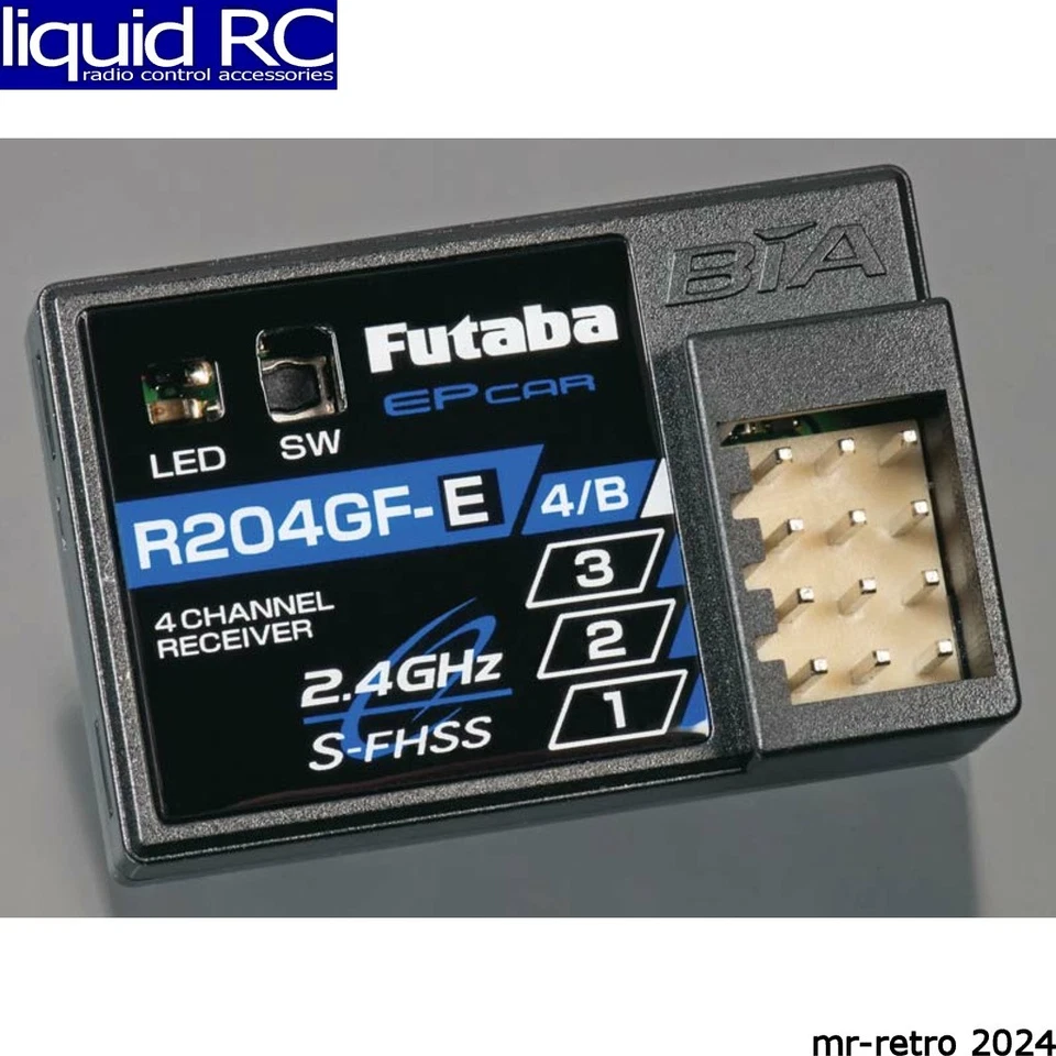 Futaba 01102202-3 R204gf-E 2.4g Sfhss Micro 4ch Receiver - Image 1 of 1