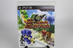 3D Dot Game Heroes (Sony PlayStation 3, 2010) CIB Complete with Manual PS3 - Picture 1 of 6