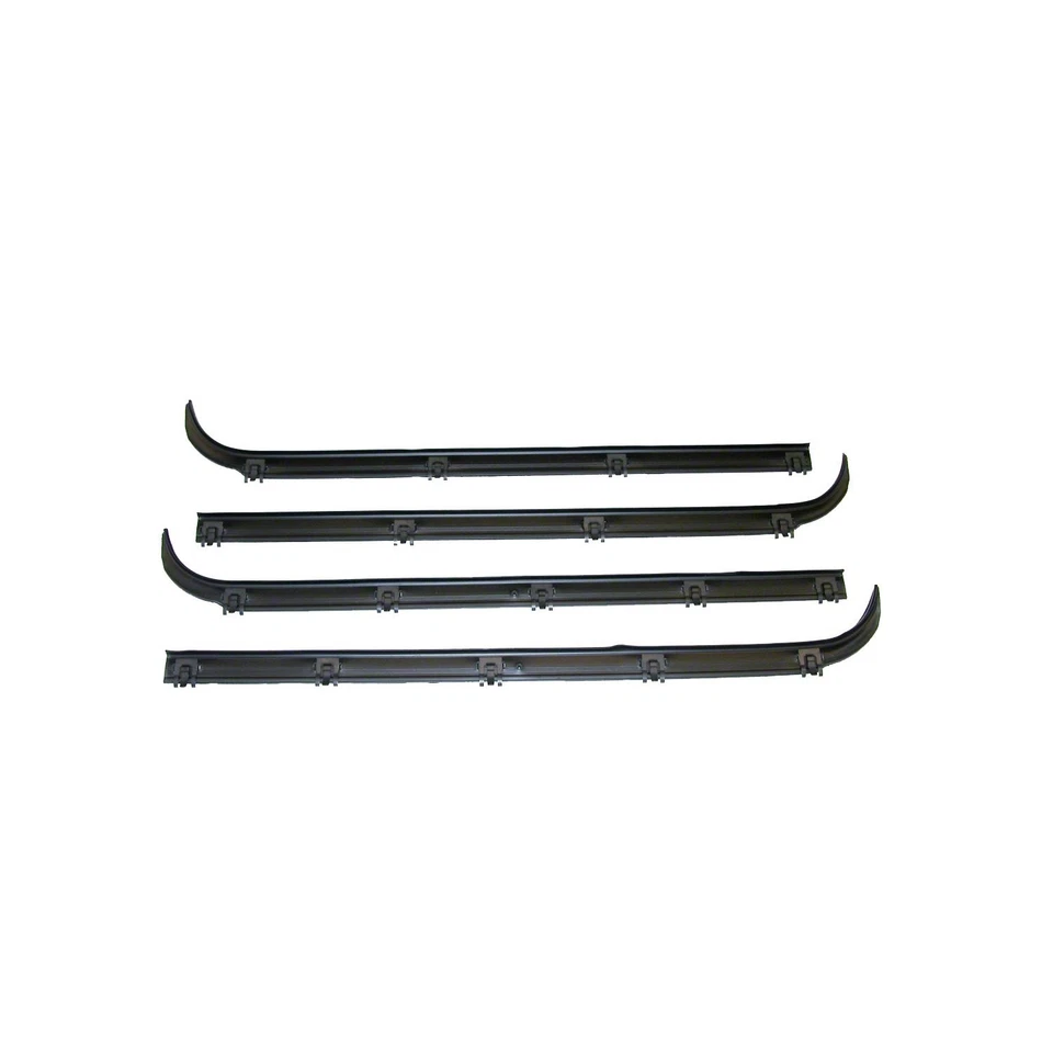 Door Window Belt Weatherstrip Kit For Ford F-150 87-96 Driver & Passenger Side Foto 1 de 1