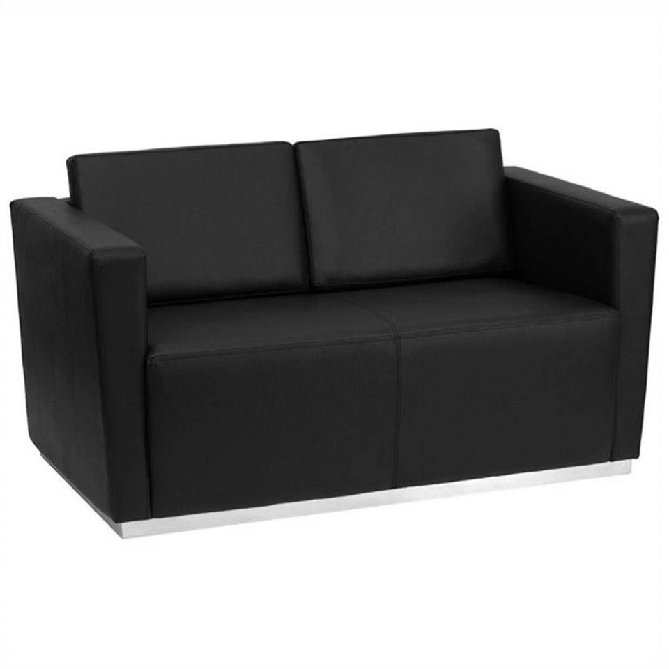 Assento Love Flash Furniture Hercules Trinity Series preto - Imagem 1 de 1