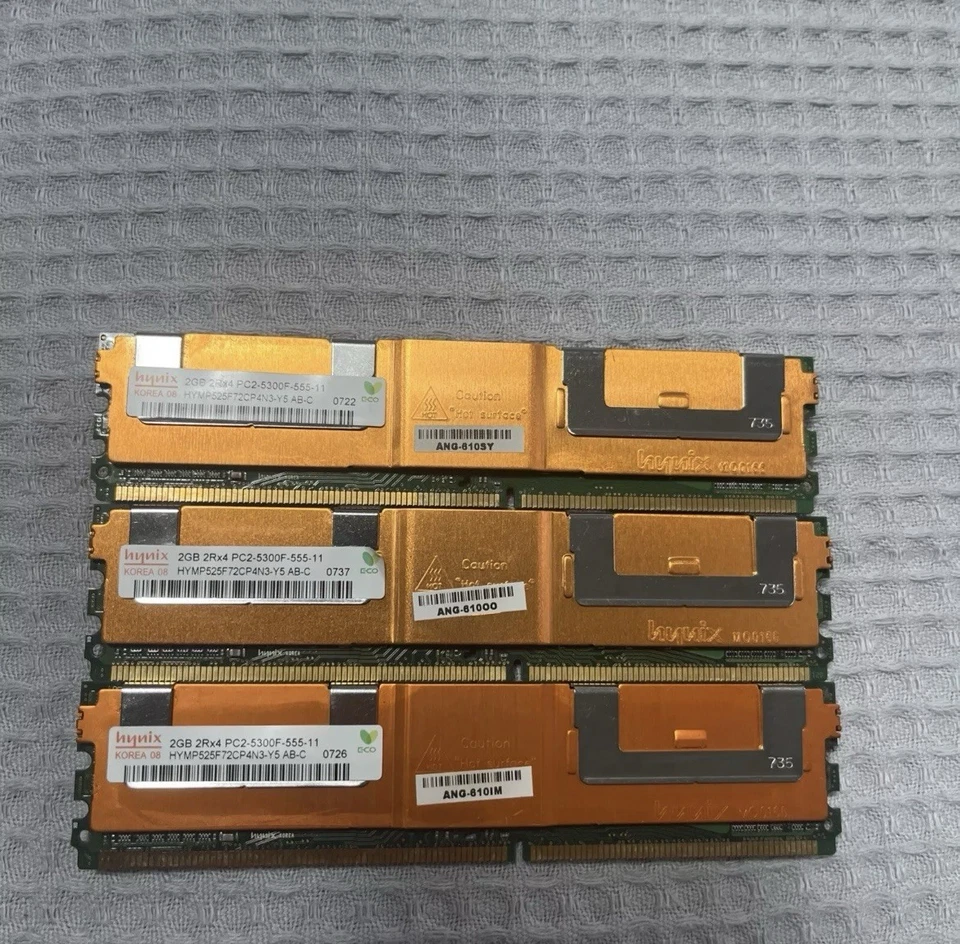 Hynix HYMP525F72CP4N3-Y5 AB-C 6GB (3*2GB)  Server  - Bild 1 von 1