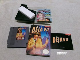 #811 ON SALE Deja Vu Nintendo NES CIB AUTHENTIC !!