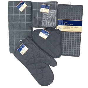 Gray Kitchen Linens - You Choose - Picture 1 of 6