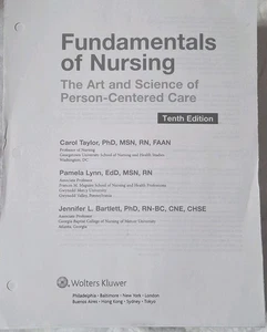 Fundamentals of Nursing 10th Edition by Bartlett, Lynn & Taylor 2023 Loose Leaf⁰ - Picture 1 of 5