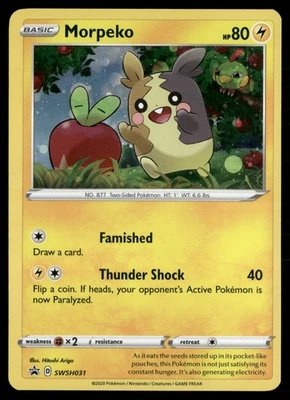 Morpeko - Promo SWSH: Sword & Shield Promo Cards SWSH031 - Image 1 of 2