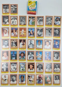 1985 Topps Woolworth All Time Record Holders Limited Edition Set, 44 Cards - Picture 1 of 5