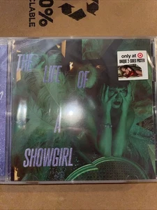 Taylor Swift The Life of a Showgirl Target Exclusive CD Album with Poster - Picture 1 of 3