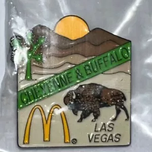 McDonalds Cheyenne & Buffalo Las Vegas Crew Pin - Bild 1 von 2
