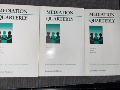 Lot Of 3 Medication Quarterly Publications 1996 1996 1998 Jossey Bass - Image 1 of 4