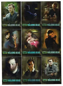 The Walking Dead Season 3 Part 2 9 Card The Governor Foil Chase Set TG01-TG09 - Picture 1 of 1