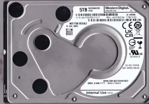 WD50NDZW-11BCSS0 s/n: WX12D3 JUL /2022 Thailand 5TB WESTERN DIGITAL Spyglass-3 - Afbeelding 1 van 5