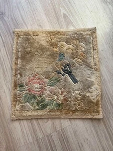 China Teppich Handgefertigt Traditionell Teppich Orientalisch Seide 32x31 cm - Bild 1 von 2