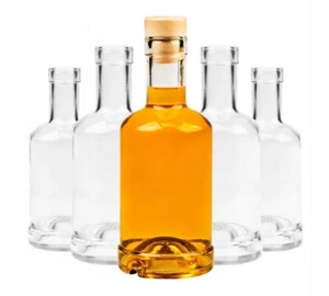 Glasflaschen 250ml Leere Flasche Kappe Weinflasche Tinkturflasche Liköre Saft TA - Bild 1 von 6