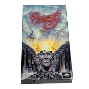 Brazil VHS 1985 Original MCA Robert De Niro Cult Sci-Fi Drama Retro-Future OOP - Picture 1 of 8