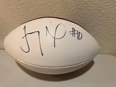 Fútbol firmado por Troy Smith PSA/DNA N55160 Foto 1 de 2