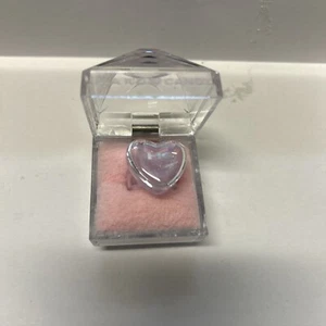 Hard Candy Pink Lip Gloss Star Ring Heart Shape - Picture 1 of 8