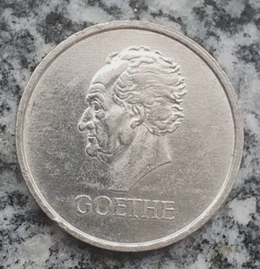 Weimarer Republik 3 Reichsmark 1932 A Berlin Silbergedenkmünze - Goethe - - Bild 1 von 2