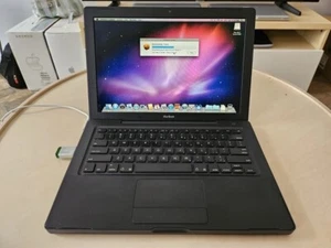 Apple MacBook 13" NERO A1180 2006 2 GHz Core Duo - 2 GB RAM - 750 GB HDD - Afbeelding 1 van 21