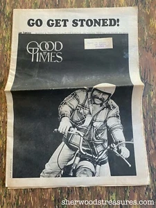 Periódico Good Times Underground 1969 Alcatraz toma el control de drogas Fidel Vietnam - Imagen 1 de 7