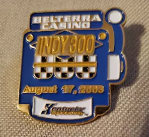 Indy 300 Kentucky Speedway Aug. 17, 2003 Belterra Casino Slot Machine RARE - Picture 1 of 7