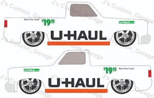 Calcomanías Uhaul V2 83 Silverado 1/64 personalizadas de tóner blanco tobogán acuático para Hot Wheels - Imagen 1 de 1