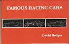 Famous Racing Cars By Hoges  David Book The Cheap Fast Free Post